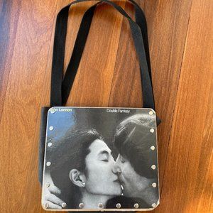 John Lennon / Yoko Ono Double Fantasy Vintage Record Album Purse / Tote